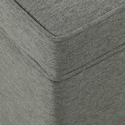 24" Storage Ottoman, Gray (K7732-F2281-V), Large