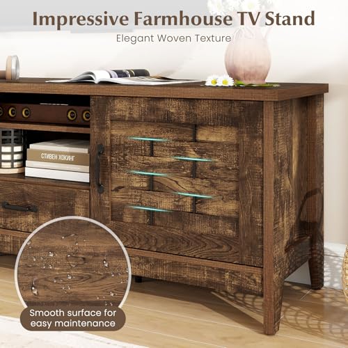 Farmhouse TV Stand for 65 Inch TVs, view 7