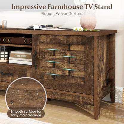 Farmhouse TV Stand for 65 Inch TVs, view 7