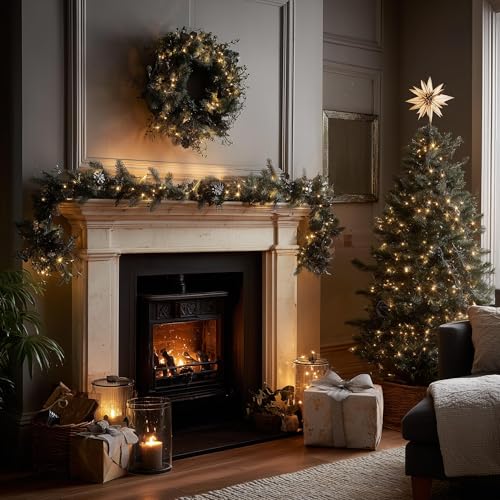 Warm White Christmas Lights Outdoor, view 7