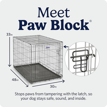 Midwest 48-Inch Single Door iCrate, for Extra-Large Breeds, 90-110 lbs, view 5