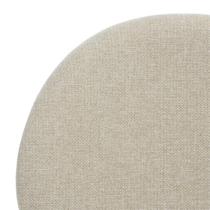 SAFAVIEH Couture Collection - Kayleen Walnut & Beige Dining Chair Set of 2, Modern Upholstered Side Chairs with Solid Wood Frame (SFV6712A-SET2)