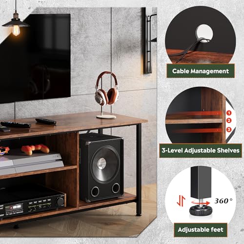 Industrial TV Stand for Up to 65 inch TV, view 5
