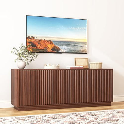70'' Fluted TV Stand, view 2