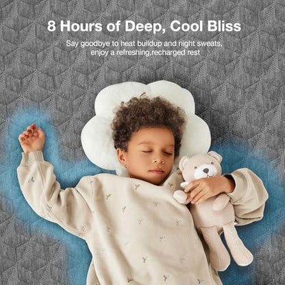 Twin Mattress for Kids, 5 Inch Twin Size Mattresses with Gel-Infused Memory Foam & Pressure-Relieving Foam for Cool Touch & Edge Support Mattress in a Box CertiPUR-US Certified