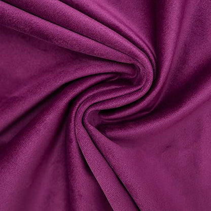 Purple Decorative Lumbar Velvet Throw Pillow Covers 16x24 inch Set of 2 with Zipper Luxury Soft Solid Rectangle Cushion Covers Case for Sofa Couch Bed Living Room