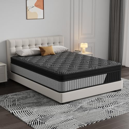 King Size 12 Inch Hybrid Mattress in a Box, view 2