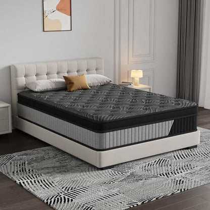 King Size 12 Inch Hybrid Mattress in a Box, view 2