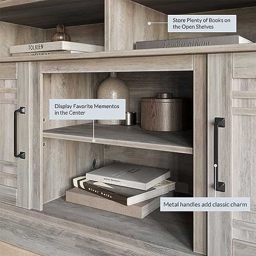Modern 48" Farmhouse Wood TV Stand & Media Entertainment Center Console Table, view 6