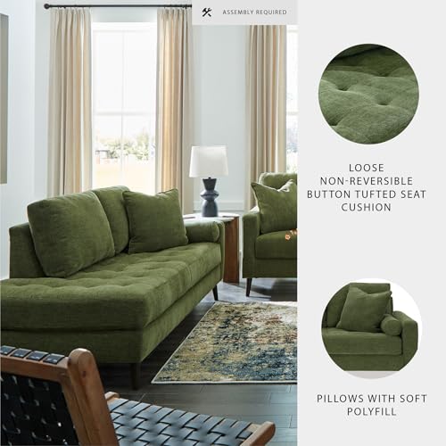 Signature Design by Ashley Bixler Mid-Century Modern Tufted Right-arm Facing, view 5