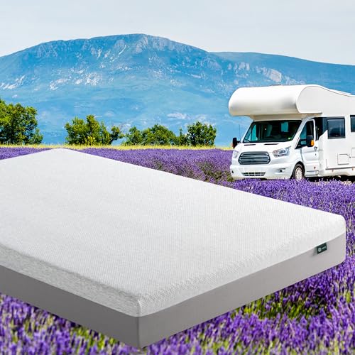8 Inch Short Queen Ultima RV Memory Foam Mattress, Medium Firm Feel, view 2