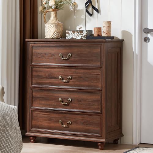 Farmhouse 4 Drawer Dresser for Bedroom, view 2