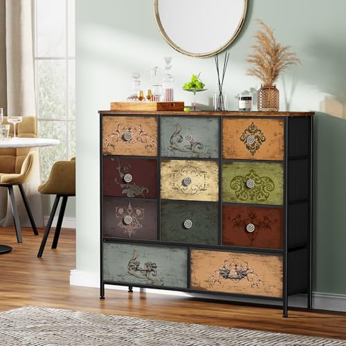 Dresser for Bedroom with 11 Storage Drawers, Tall Chests of Drawers, view 7