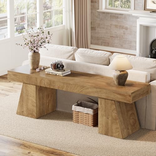 63" TV Stand, Media Console Television Stands, Natural, view 5
