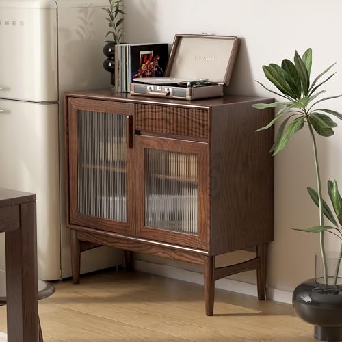 Solid Wood Sideboard Buffet Cabinet, view 4