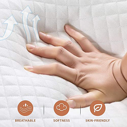 PayLessHere 5 Inch Twin Gel Memory Foam Mattress Fiberglass Free/CertiPUR-US, view 7