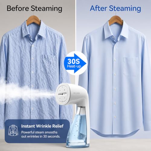 Steamer for Clothes, 1100W Handheld Portable Steamer, 120V Only, view 5