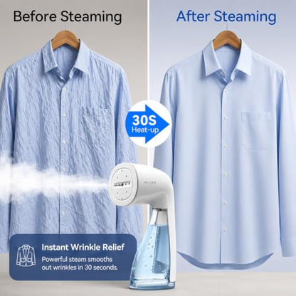 Steamer for Clothes, 1100W Handheld Portable Steamer, 120V Only, view 5