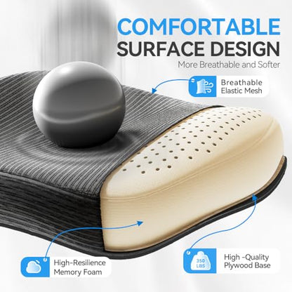 Ergonomic Office Chair, Mesh Home Office Desk Chairs with 3D Headrest, view 7