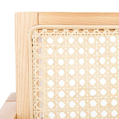 SAFAVIEH Couture Perth Natural Rattan Rocking Chair