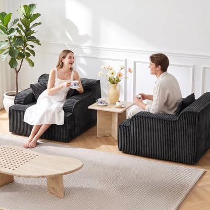 Chaise Lounge Chair Indoor, Oversized Boneless Chair Reading Chair, view 3