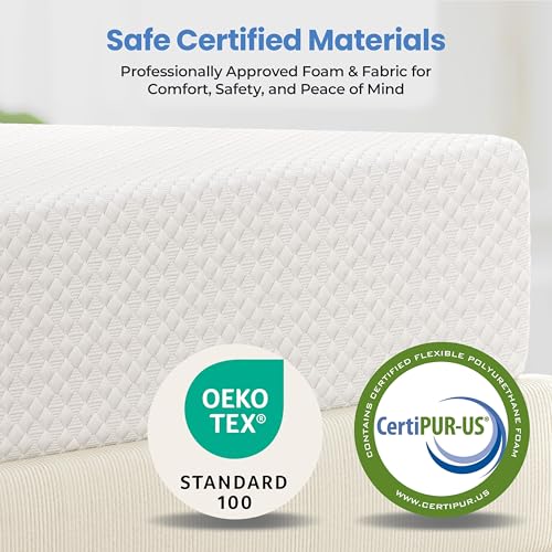Yaheetech 12 Inch Queen Mattress, 3-Layer Cooling Gel Memory Foam Mattress, view 6