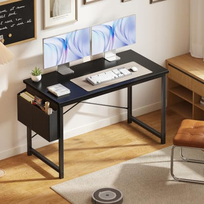Computer Desk, 47 Inch Gaming Desks for Home Office Small Spaces, view 3