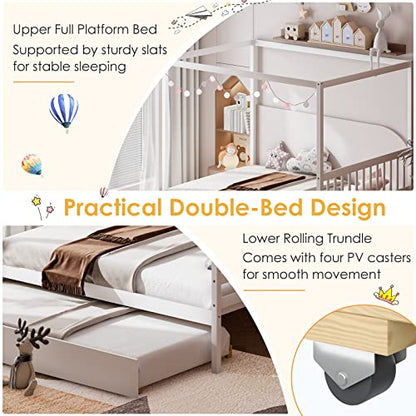 Canopy Bed with Trundle, view 4