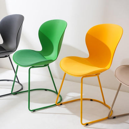 Office Furniture Leisure Dining Chair Home Sitting Comfortable Plastic Back Bedroom Makeup Light Luxury Negotiation Home Office Desk Chairs