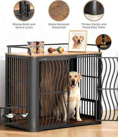 48-Inch Dog Crate Furniture for Large Dogs, view 7