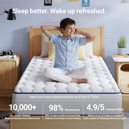 SleepSphere 8 Inch Twin Mattress, view 4