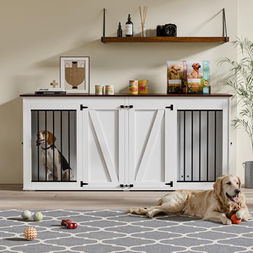 71 in Dog Crate Furniture for 1 or 2 Dogs, view 2