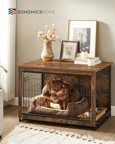 SONGMICS HOME Dog Crate Furniture, view 3