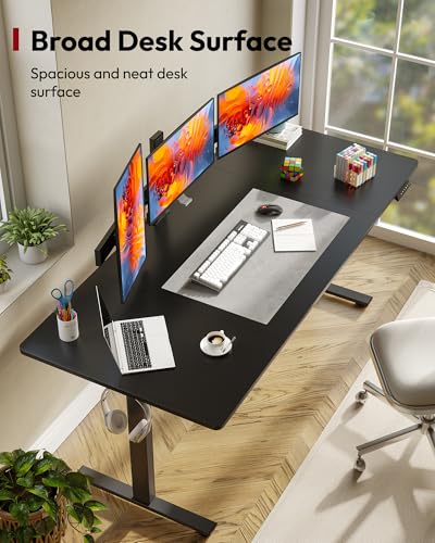 71x32'' Large Electric Computer Height Adjustable Standing Desk, view 6