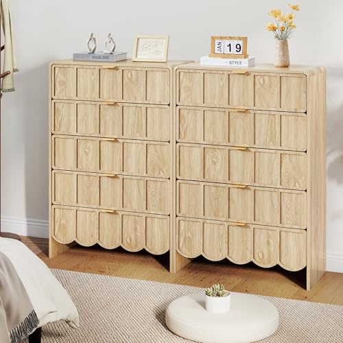 5 Drawer Dresser for Bedroom, view 7