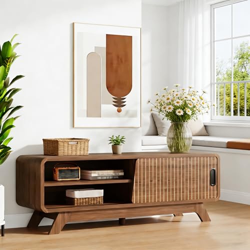 46 inch Small TV Stand Entertainment Center for Living Room Bedroom, view 4