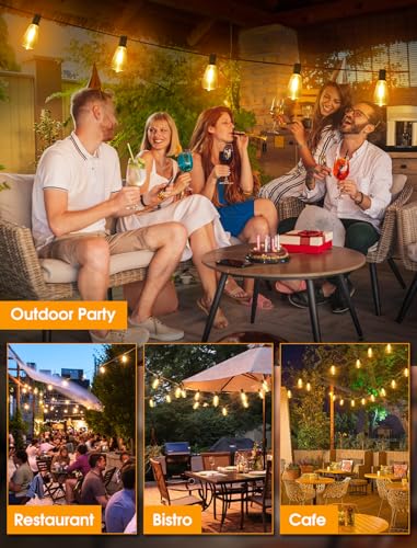 25FT Outdoor String Lights, view 7