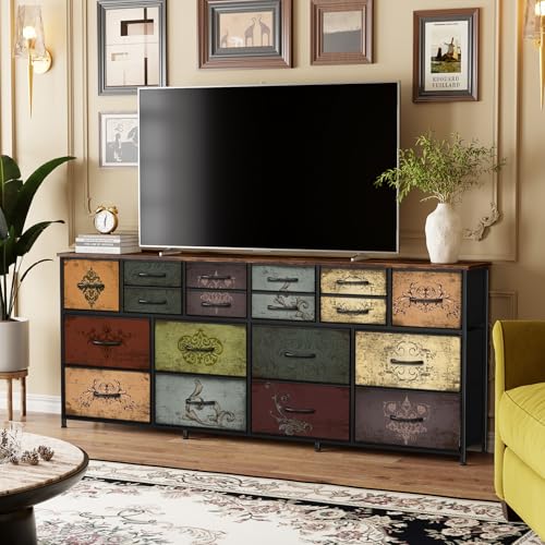 74.8" W Dresser for Bedroom, Wide TV Stand for 65, 75, 80 inch TV, view 5