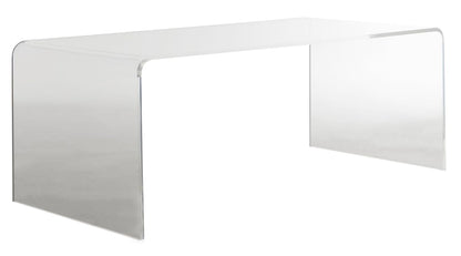 Safavieh Home Collection Atka Coffee Table, Clear
