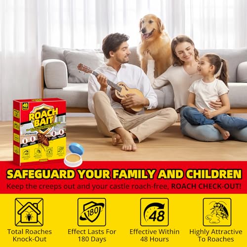 Cockroach Killer Indoor Home - 48 Packs, view 6