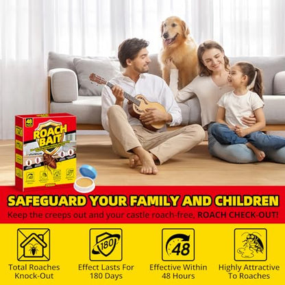 Cockroach Killer Indoor Home - 48 Packs, view 6
