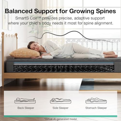 Mattress Queen Size 8 Inch, Queen Hybrid Mattress, view 6