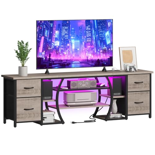 LED TV Stand for 65, 70, 80 Inch TV, view 2