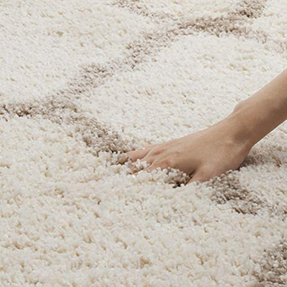 SAFAVIEH Hudson Shag Rug 4x6, Plush Ivory & Beige SGH283D