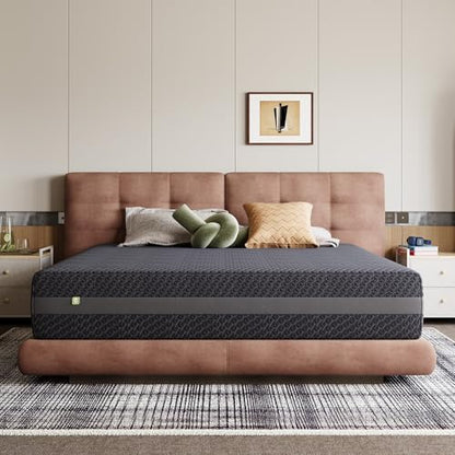 King Gel Memory Foam Mattress 10 Inch for Pressure Relief, view 2