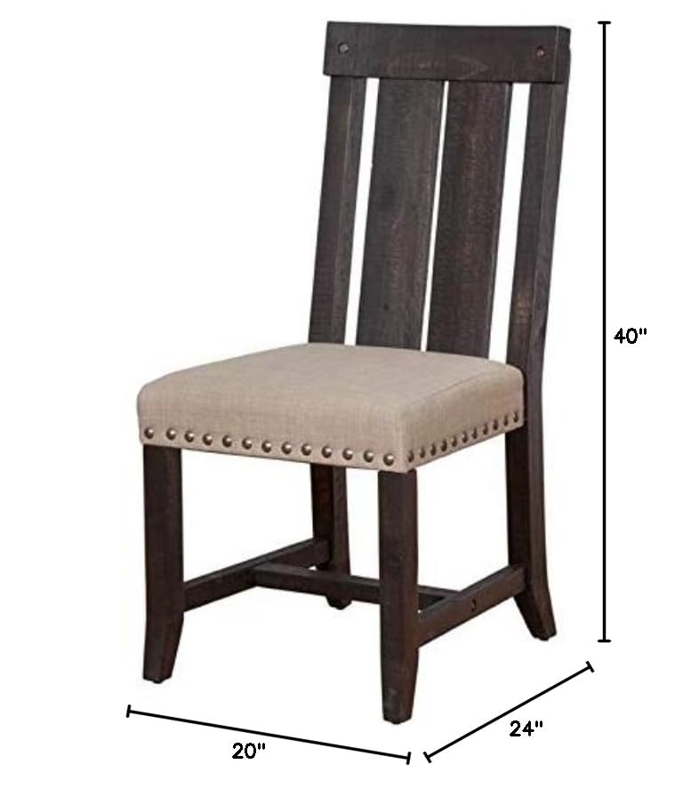 Yosemite Solid Wood Dining Chair, Cafe