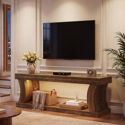 TV Stand for 75 Inch TVs, Entertainment Center with Storage, view 5