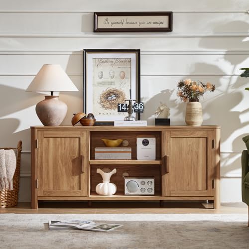 Farmhouse 55" Tv Stand Up for 65 in TV,Tv Consoles for Living Room, view 6