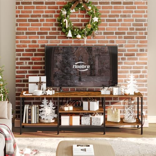 TV Stand with Power Outlets to 75 Inches, view 3