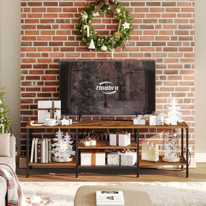 TV Stand with Power Outlets to 75 Inches, view 3